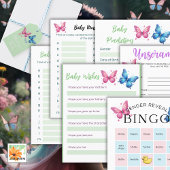vlinder Geslacht Onthullen Party Baby Unscramble