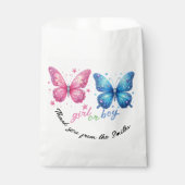 vlinder Geslacht Onthullen Party Uitnodiging Bedankzakje (Voorkant)