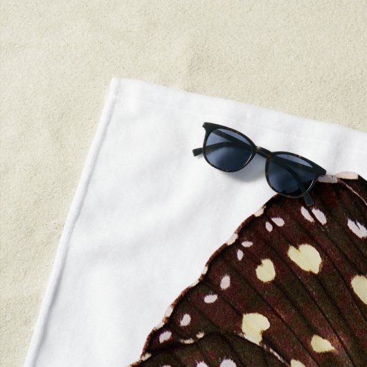 Vlinder gevleugelde giraffe strandlaken (In situ)