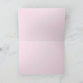 Vlinder gevouwen Wenskaart Kaart (Binnen)