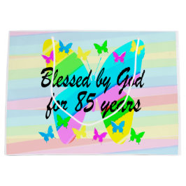 VLINDER GEZEGEND DOOR GOD 85E VERJAARDAG GESCHENKZ GROOT CADEAUZAKJE
