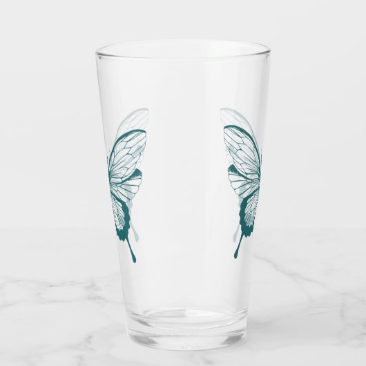 Vlinder Glas (Links)