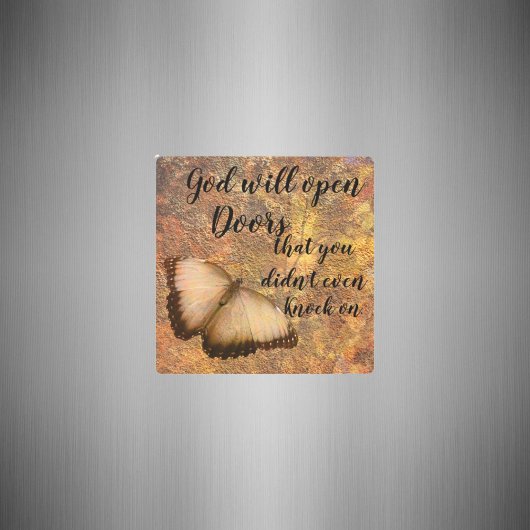 Vlinder God Opent Deuren Magnetische Kaart
