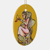 Vlinder Godin Keramisch Ornament (Rechts)