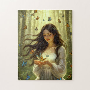 Vlinder Godin Legpuzzel