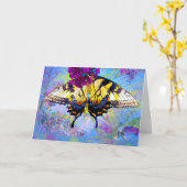 vlinder goed snel Kaart (Gele Bloem)