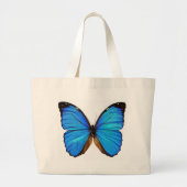 Vlinder Grote Tote Bag (Voorkant)