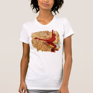 vlinder_grunge Ice Skating T-shirt