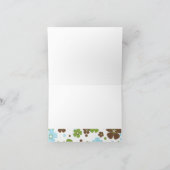 Vlinder hallo Notecard Kaart (Binnen)
