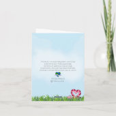 Vlinder Hart Kaart (Achterkant)