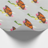 Vlinder helder inpakpapier (Hoek)