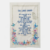 Vlinder het gebed van de Heer Theedoek (Verticaal)