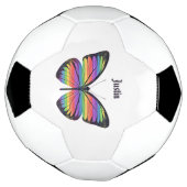 Vlinder Ik Wordt Geliefd Voetbal (Gedraaid)
