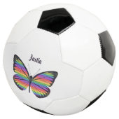 Vlinder Ik Wordt Geliefd Voetbal (Drie kwart)