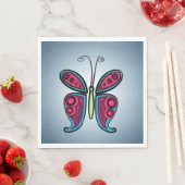 Vlinder Illustratie Servet (Insitu)