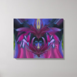 Vlinder in de korenbloemen nr. 3 Poster Canvas Afdruk