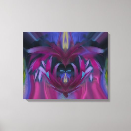 Vlinder in de korenbloemen nr. 3 Poster Canvas Afdruk (Voorkant)