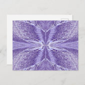 Vlinder in de wintervorst briefkaart (Voorkant / Achterkant)