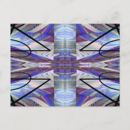 Vlinder in een Time Warp Briefkaart