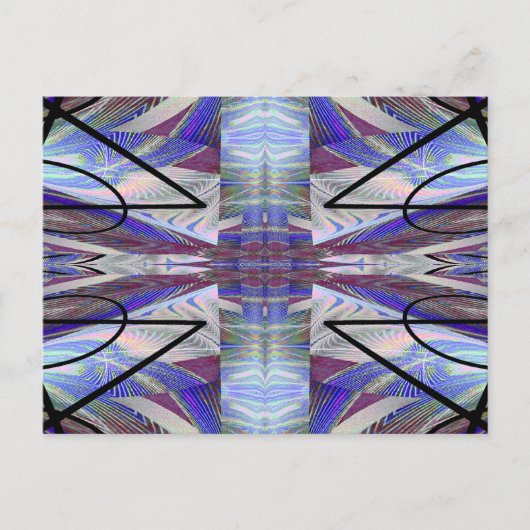 Vlinder in een Time Warp Briefkaart (Voorkant)