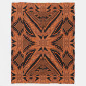 Vlinder in Gouden Fleece Deken (Voorkant)