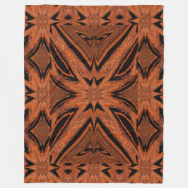 Vlinder in Gouden Fleece Deken