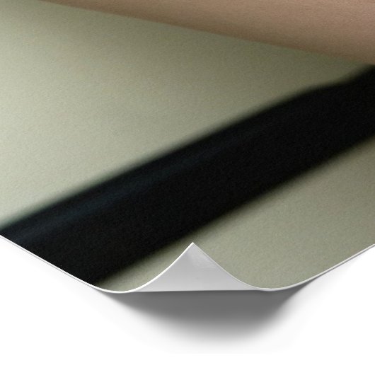 VLINDER IN HAND INKT ART POSTER (Hoek)