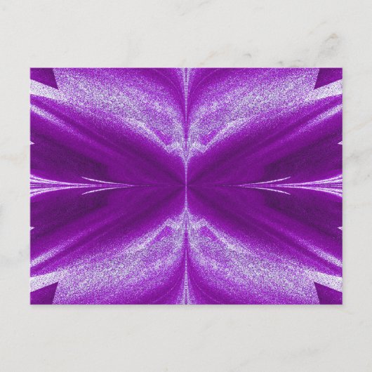 Vlinder in het Paars Briefkaart (Voorkant)