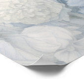 Vlinder in tuin illustratie poster (Hoek)