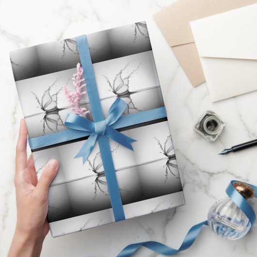 Vlinder in water spat cadeaupapier (Geschenken)