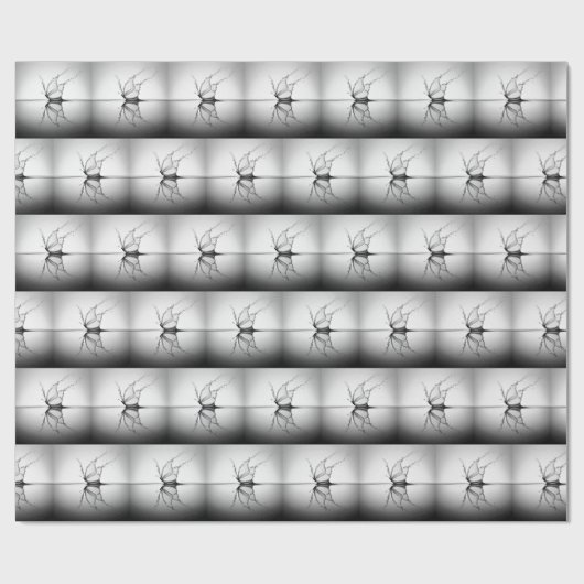 Vlinder in water spat cadeaupapier (Vlak)