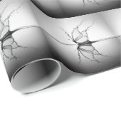 Vlinder in water spat cadeaupapier (Rol Hoek)