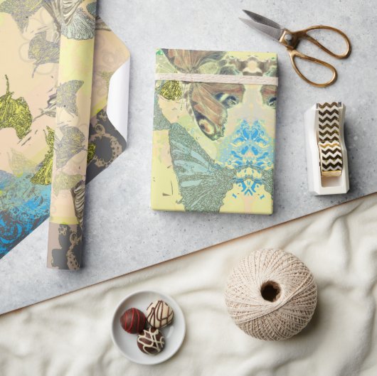 Vlinder Inpakpapier (Crafts)