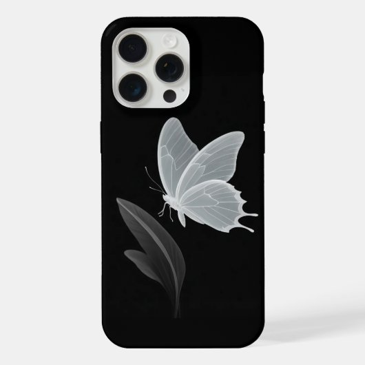 Vlinder iPhone Hoesje (Achterkant)