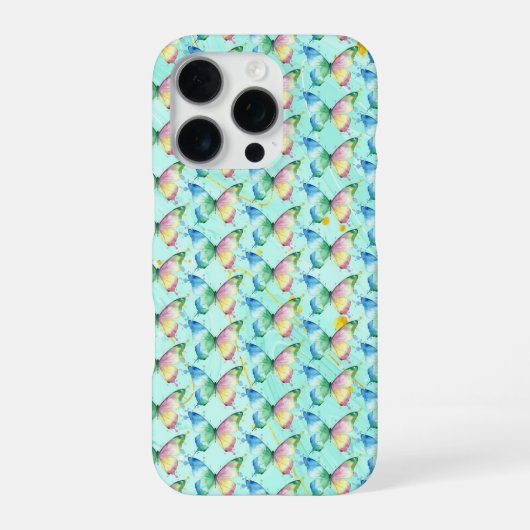 Vlinder iPhone Hoesje (Achterkant)