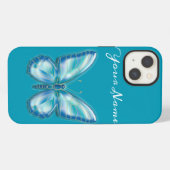 Vlinder iPhone hoesje (Achterkant horizontaal)