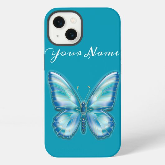 Vlinder iPhone hoesje (Achterkant)