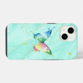 Vlinder iPhone Hoesje (Achterkant horizontaal)