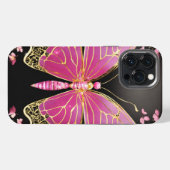 vlinder iPhone hoesje (Achterkant horizontaal)