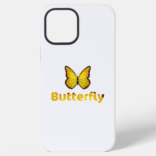 Vlinder iPhone Hoesje (Achterkant)