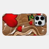 Vlinder iPhone Hoesje (Achterkant horizontaal)