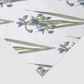 Vlinder iris Bloem Patroon Tissuepapier (Detail)