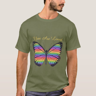 Vlinder Je Wordt Geliefd T-Shirt
