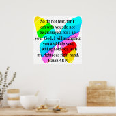 VLINDER JESAJA 41:10 ONTWERP POSTER (Keuken)