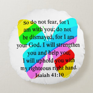 VLINDER JESAJA 41:10 ONTWERP ROND KUSSEN