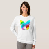 VLINDER JESAJA 41:10 ONTWERP T-SHIRT (Voorkant volledig)