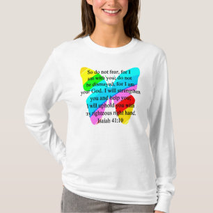 VLINDER JESAJA 41:10 ONTWERP T-SHIRT
