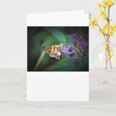 Vlinder, kaart (Gele Bloem)