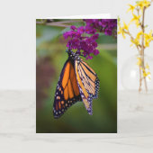 Vlinder, kaart (Gele Bloem)