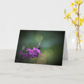 Vlinder, kaart (Gele Bloem)